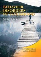 Behavior Disorders of Childhood (6th Edition) 0130987840 Book Cover