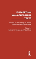 The Writings of Robert Harrison and Robert Browne 0415319900 Book Cover