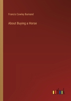 About Buying a Horse 3385376130 Book Cover