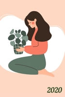 Garten Kalender 2020 Blumenliebe: Aussatzeiten nach dem Mond als Tabelle enthalten, Taschenbuchformat, Buchkalender, Tagesplaner, Tag für Tag mit ... und Dankbarkeit für etc. (German Edition) 1655584243 Book Cover