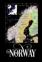Norway: Map of Norway Notebook 1678729310 Book Cover