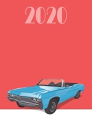 Kalender 2020: Retro Oldtimer Wochenplaner | Praktischer vintage Wochenkalender im DIN A5 Format für Autofans | 1 Doppelseite = 1 Woche (German Edition) 167276565X Book Cover