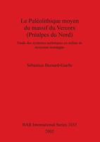 Le Paleolithique Moyen Du Massif Du Vercors 1841714135 Book Cover