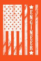 Engineer: Das handliche leere dot grid Notizbuch f�r Ingenieure - 120 Seiten in ca. A5 Softcover - Perfekt als Tagbuch f�r die Schule, Arbeit, Studium oder als Geschenkidee zum Geburtstag, Ostern oder 1079111336 Book Cover