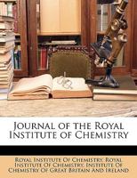 Journal of the Royal Institute of Chemistry 1274463874 Book Cover