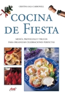 Cocina de fiesta: Menús, protocolo y trucos para organizar celebraciones perfectas (Spanish Edition) B0GX9JPHSB Book Cover