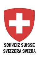 Schweiz Suisse Svizzera Svizra: Handy journal notebook diary with blank lined paper to write in 170968867X Book Cover