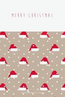 Christmas Shopping List + Card Log: Red Santa Claus Hat 1723762636 Book Cover
