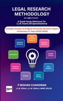 LEGAL RESEARCH METHODOLOGY (In Q&A Form): A 'Quick Handy Reference' for LL.M. Exams 939358284X Book Cover