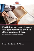 Participation des citoyens à la gouvernance pour le développement local (French Edition) 6206646505 Book Cover