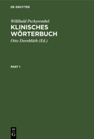 Pschyrembel Klinisches Wörterbuch 311236919X Book Cover