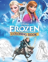 Frozen Coloring Book B08PX8ZJC8 Book Cover