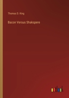 Bacon Versus Shakspere 3385211603 Book Cover