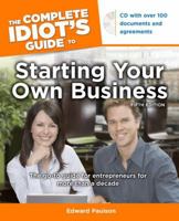 The Complete Idiot's Guide to Starting Your Own Business, 5th Edition (Complete Idiot's Guide to) 1592575846 Book Cover