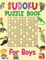 Sudoku puzzle book for Boys: 250 Sudoku Puzzles Easy to Hard with solution- Best sudoku puzzle book for Boys 1676691251 Book Cover