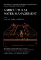 Agricultural Water Management 9061916399 Book Cover