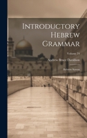Introductory Hebrew Grammar: Hebrew Syntax; Volume 74 1022289160 Book Cover