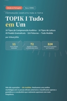 TOPIK I Tudo em Um: Domine 10 Tipos de Compreensão Auditiva, 16 Tipos de Leitura e 49 Pontos Gramaticais com Dados Medidos de 11 Provas Oficiais Anteriores (Portuguese Edition) B0HC61DPGS Book Cover