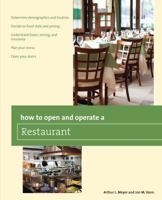 How to Open and Operate a Restaurant: 1 0762781890 Book Cover
