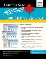 Learning Sage Accpac 500 ERP Version 5.4 0176500855 Book Cover