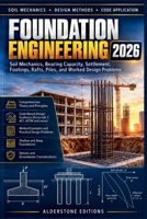 Foundation Engineering 2026: Soil Mechanics, Bearing Capacity, Settlement, Footings, Rafts, Piles, and Worked Design Problems B0HDJ129GC Book Cover