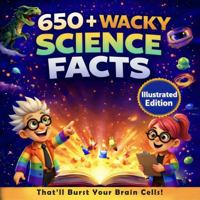650+ Wacky Science Facts That'll Burst Your Brain Cells!: For Crazy Curious Kids Aged 7-12 1764424093 Book Cover