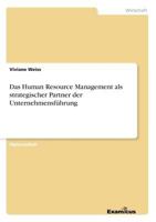 Das Human Resource Management ALS Strategischer Partner Der Unternehmensfuhrung 3867465894 Book Cover