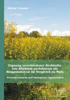 Eignung Verschiedener Herkunfte Von Silphium Perfoliaum ALS Biogassubstrat Im Vergleich Zu Mais: Prozesstechnische Und Okologische Eigenschaften 3842897340 Book Cover