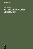 Mittelpersisches Lesebuch 3110001144 Book Cover