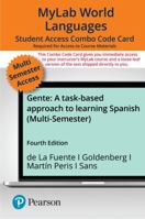 Mylab Spanish with Pearson Etext -- Combo Access Card -- For Gente: A Task-Based Approach to Learning Spanish (Multi-Semester) 0136866158 Book Cover