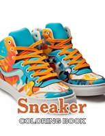 Sneaker Coloring Book: 100+ Unique and Beautiful Designs for All Ages B0CWDWJ8RW Book Cover