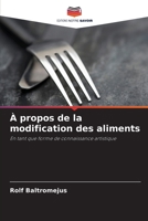 À propos de la modification des aliments 6209759955 Book Cover