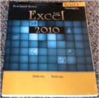 Microsoft Excel 2010 : Level 1 0763843148 Book Cover