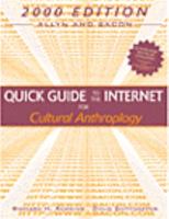 Allyn and Bacon Quick Guide to the Internet: For Cultural Anthropology 0205309615 Book Cover