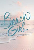 Beach Girl Journal: Dot Grid Notebook Diary 1072709074 Book Cover