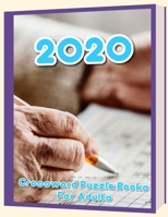 2020 Crossword Puzzle Books For Adults: New York Times mini crossword puzzle books, small word search books for adults paperback, nyt crossword puzzle books friday, la times crossword answers 1661470173 Book Cover