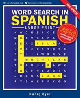 Word Search in Spanish Large Print: Word search en Español Spanish games for adults & kids (Fun Space Club Word Search Puzzle Book Game) (Volume 1) 1985270463 Book Cover