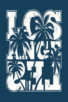 Los Angeles: Medium Size Notebook with Lined Interior and Daily Entry Ideal for Organization, Taking Notes, Journal, Diary 1660482399 Book Cover