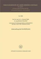 Untersuchung Des Kurzhubhonens 3663199517 Book Cover
