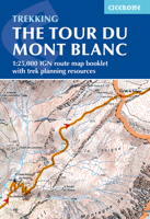 TOUR DU MONT BLANC MAP BOOKLET 1:25 000 IGN ROUTE MAP BOOKLET 1786312298 Book Cover