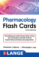 Lange Pharmacology Flashcards, Fifth Edition 1264779968 Book Cover