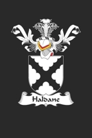 Haldane: Haldane Coat of Arms and Family Crest Notebook Journal (6 x 9 - 100 pages) 1696028108 Book Cover