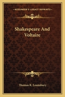 Shakespeare and Voltaire 1017834520 Book Cover