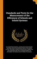 Standards and Tests for the Measurement of the Efficiency of Schools and School Systems 1021673927 Book Cover