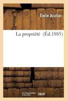 La Propri�t� 2011928044 Book Cover