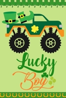Lucky Boy: Daily Practice Gratitude | Day and Night Reflection to Reduce Stress | Improve Mental Health | Find Peace in the Everyday For Mindful Thankfulness Shamrock Irish Gift For St. Patrick's Day B083XX4Y1D Book Cover