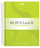 HCPCS 2023 Level II Professional Edition (HCPCS Level II 1640162283 Book Cover