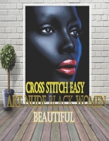 Art Nude Black Women Beautiful Cross Stitch Easy: Cross Stitch Kits, African American Woman, Printed Pattern Kits Cross-Stitching Sewing Embroidery Hand Embroidery /Black Art decor for Living room, ro B09244VRPF Book Cover