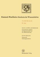 Rheinisch-Westfalische Akademie Der Wissenschaften: Natur-, Ingenieur- Und Wirtschaftswissenschaften Vortrage . N 364 3531083643 Book Cover