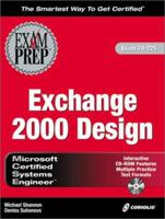 MCSE Exchange 2000 Design Exam Prep (Exam: 70-225) 1588800261 Book Cover